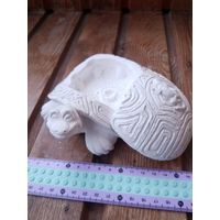 Лот С 1 РУБЛЯ! много лотов! Сувенирная Шкатулка черепашка из гипса