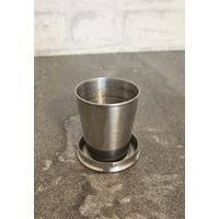 Походная складывающаяся стопка (100 мл) из нержавейки