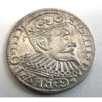 3 гроша 1597 Рига Сигизмунд III