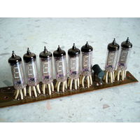 Индикаторы ИВ-6 на плате