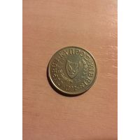 Кипр, 10 центов 1992.