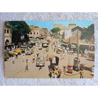 Цейлон, Коломбо. Уличная сцена