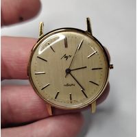 Часы Луч Кварц (заводной головки и батарейки нет, состояние корпуса отличное), без МЦ!!