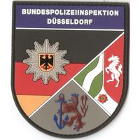 Нарукавный знак федеральной полицейской инспекции Дюссельдорфа,ФРГ