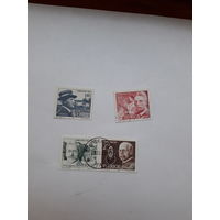 Марки Швеция Лауреаты Нобелевской премии 1920