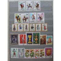 Продажа коллекции с 1 рубля! Культура и искусство на почтовых марках мира.