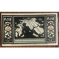 Нотгельд 50 пфеннигов 1921 год. Кведлинбург,. Веймарская республика