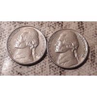 5 центов  1961 Р & D США Джеферсон