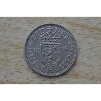Великобритания 1 шиллинг 1956