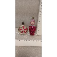 Ёлочные игрушки. Космонавт, символика. 24-15