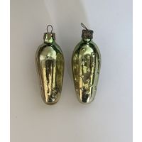 Ёлочные игрушки огурец СССР цена за все