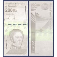 Венесуэла, 200000 боливар 2020 г., P-W112, UNC