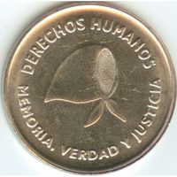 Аргентина 2 песо, 2006 Защита прав человека UNC