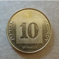 Израиль 10 агорот, 5769 (2009) год, KM# 158  ю