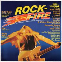 LP Rock-Fire (The Beatles, Procol Harum, Jimi Hendrix, The Cream, Little Richard, Rod Stewart, The Hollies, Jerry Lee Lewis і іншыя)