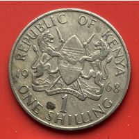 35-07 Кения 1 шиллинг 1968 г.