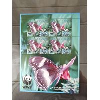 Аутитаки  2008 м/лист  бабочки