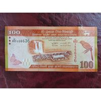 100 рупий Шри-Ланка 2022 г.