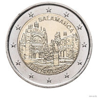 2 евро 2025 Испания Саламанка UNC из ролла