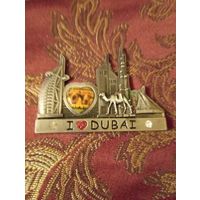 Магнит из ОАЭ, достопримечательности Дубая, включая Бурдж-Халифа и Бурдж-эль-Араб