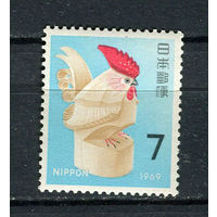 Япония - 1968 - Новый год - [Mi. 1024] - полная серия - 1 марка. MNH.  (Лот 58HJ)-T41P50