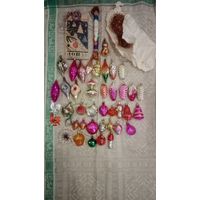 Коллекция новогодних стеклянных и не только игрушек СССР