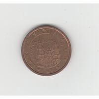 2 евроцента Испания 2008 Лот 8621