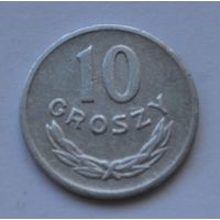 Польша, 10 грошей 1969 г.