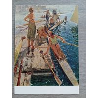 1961. спорт. Илтнер. После соревнования