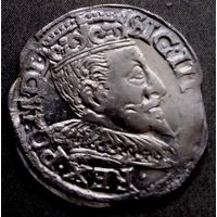 3 ГРОША SIGIS III 1590-Е  ВИЛЬНО !