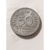 Германия 50 пфенинг 1921 А