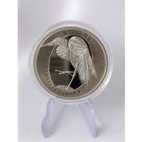 1 рубль 2008 года. Беларусь. Большая белая цапля. Птица года