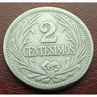 Уругвай. 2 сентесимо 1901