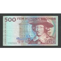Швеция 500 крон 1997 года. Тип Р-59b. Состояние XF-