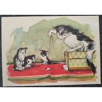 Северин Ю. Чернуха В. Урок с наглядным пособием. 1956 г. Чистая.