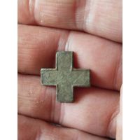 Спец знак,(кокарда?)РИА ,красный крест,с рубля