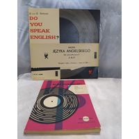 Английский язык для поляков. На виниле. Комплект, 1965 г.