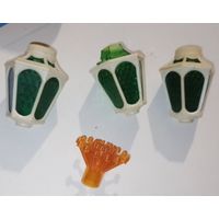Фонарики от гирлянды СССР