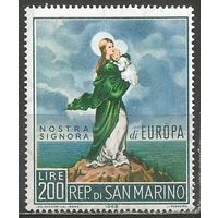 Сан-Марино. Марка по программе "Европа". 1966г. Mi#879.