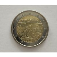 2 евро Финляндия 2018 Финский национальный пейзаж Коли