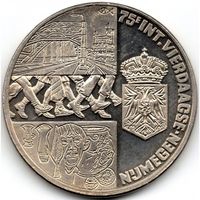 Нидерланды 2.5 экю 1991 75-ый четырехдневный марш в Неймегене UNC