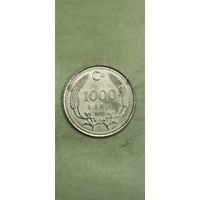 Турция 1000 лир 1992
