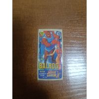 Наклейка от жвачки Street fighter II