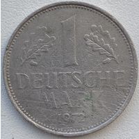 Германия 1 марка 1972 г. F