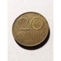ГДР 20 пфенинг 1969