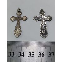 Старинные серебряные крестики 84 проба
