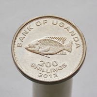 Уганда 200 шиллингов 2012