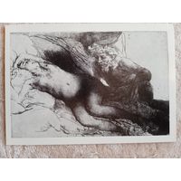 Рембрандт. Юпитер и Антиопа. Издание Голландии