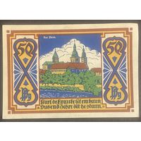 Нотгельд 50 пфеннигов 1921 год. Оснабрюк. Веймарская республика