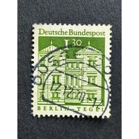 Германия 1966. Здания Германии 12 века. Замок Тегель, Берлин